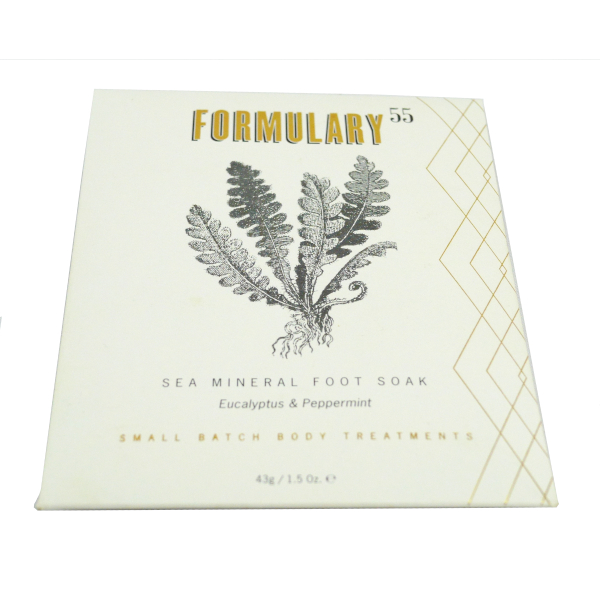 Sea Mineral Foot Soak Formulary55 Eucalyptus and Peppermint