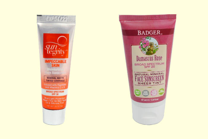 Tinted Moisturizers from Suntegrity & Badger